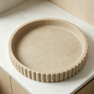 Round Modern Minimalist Decorative Tray